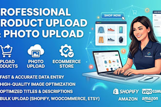 manage product upload and photo editing for your online shop