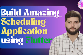 build flutter appointment app, scheduling app or booking app