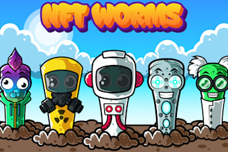 create custom nft cartoon character for your nft collection