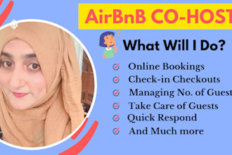be your airbnb cohost and property manager for a month