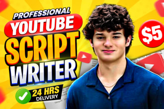 write you an entertaining youtube video script