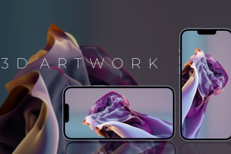create abstract 3d art for you using advanced ai techniques