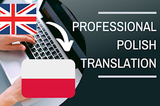translate any text from english to polish and vice versa