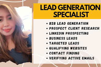 create a lead generation prospect list for your business