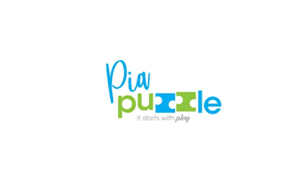 design awesome kids puzzle brand logo