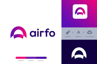 design aviation logo with satisfaction guaranteed