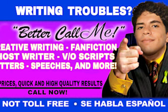 be your favorite creative writer
