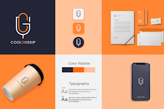 design a creative logo, branding kit, and visual identity