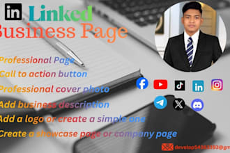 create linkedin business page or company page