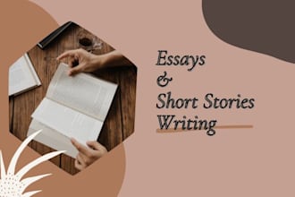 write a plagiarism free essay or short story