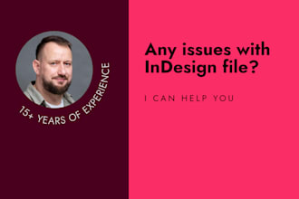 help you with adobe indesign