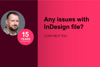 help you with adobe indesign