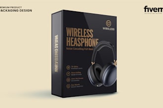 design amazon box packaging and product packaging box design