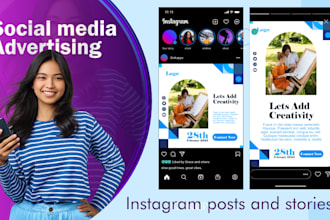design instagram posts, social media creatives