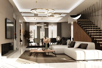 turn your living room into a stunning modern space