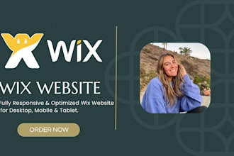 create wix website design or redesign wix website