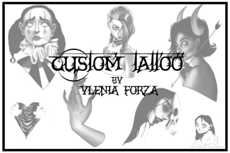 create custom tattoo design for you