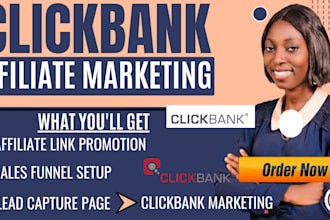 setup clickbank affiliate marketing, ciickbank sales funnel, affiliate marketing