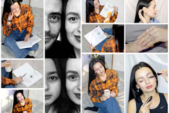 shoot product photography, lifestyle,your brand video ugc ads with female models