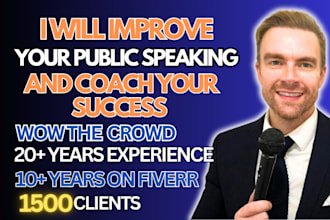 improve your public speaking and coach your success