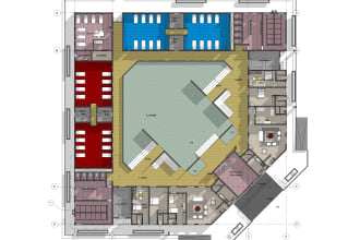 make 2d architectural floor plans and 3d models in revit