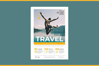design amazing food ,fitness ,flyers business logo in 24 hours