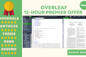 convert PDF, word, or any other document to latex, overleaf