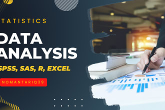 do statistical data analysis using excel spss r python