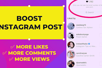 boost your instagram post