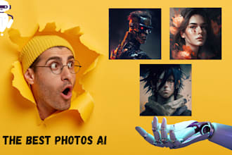 Hot Review!  create realiastic 3d art of anime characters or  using midjourney ai