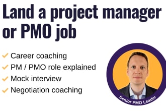 help you land a project manager or pmo job