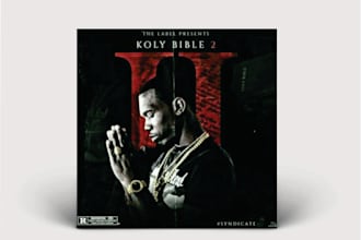 create a trendy single cover cd album cover or artwork