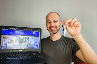 create your real estate website