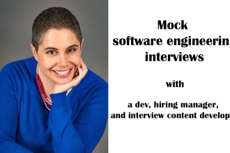 give you a mock coding interview