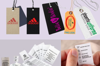 clothing hang tag, label,neck label  design for you
