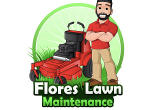 make a awesome lawn moving logo with free source file