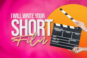 write your film script