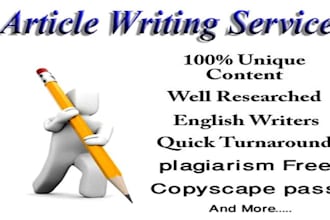 write catchy and top notching articles