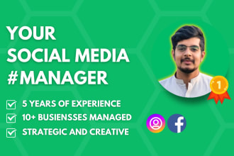 manage your facebook and instagram pages and profiles