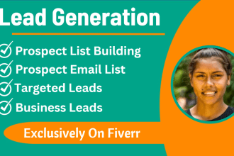 b2b lead generation and build targeted contacts list