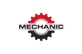 do modern unique mechanical logo design