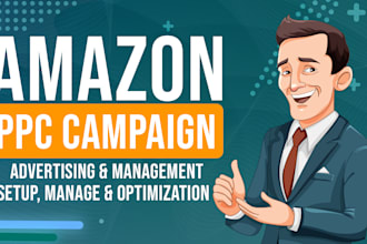 be your be amazon PPC manager, with expert amazon PPC management