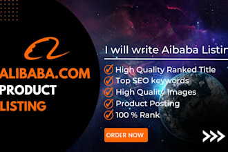 product postings on alibaba bulk listing at low rate