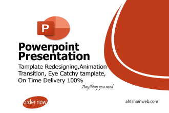 design professional powerpoint presentation in modern way