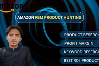 do product hunting and product research for fbm