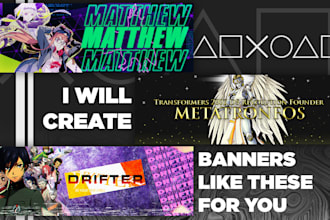 create a banner for your facebook, twitter, and youtube