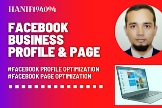 do face book business page create and full setup