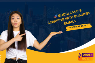 do google maps scraping for business leads with emails