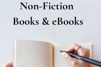 be your nonfiction ebook or book ghostwriter