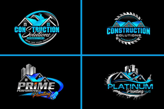 design beautiful professional painting and decorating logo in 24 hours